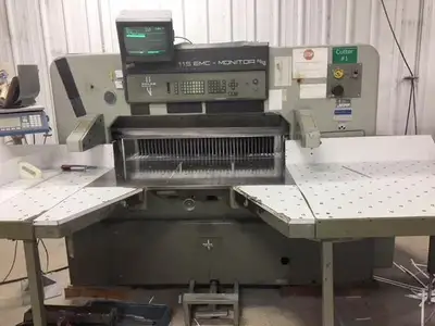 Polar 115 EMC-MON 45 Inch Programmable Paper Cutter