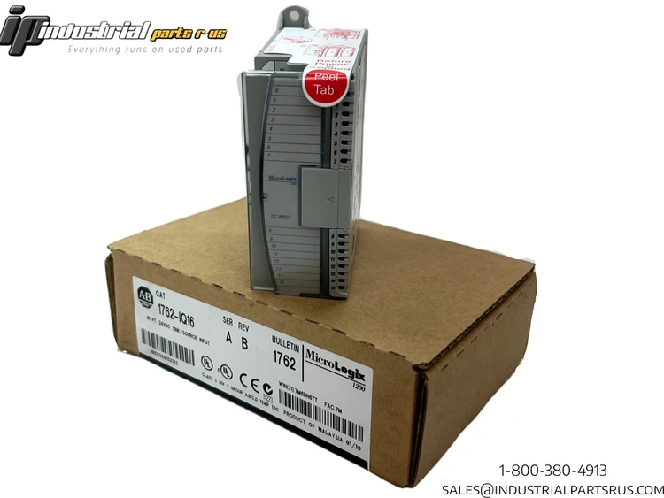 New | in-Stock ALLEN BRADLEY 1762-IQ16 PLC Input & Output Kentucky US | Industrial Parts R Us Inc. #383426