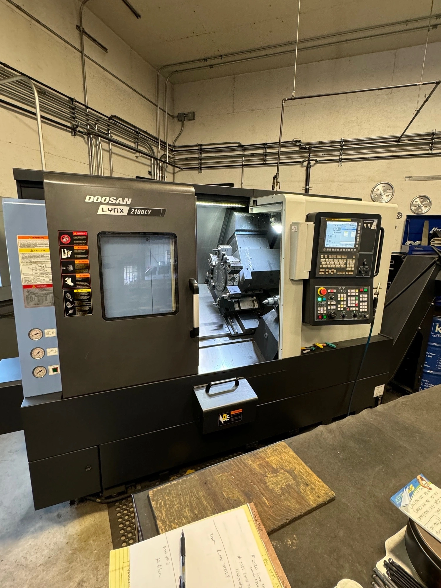 Used 2019 DOOSAN LYNX 2100 LYB 5-Axis or More CNC Lathes 9507