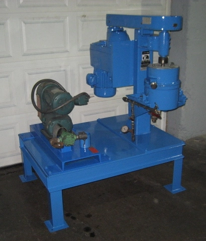 Union Process Recirculating Attritor, Size Q1, 2 hp