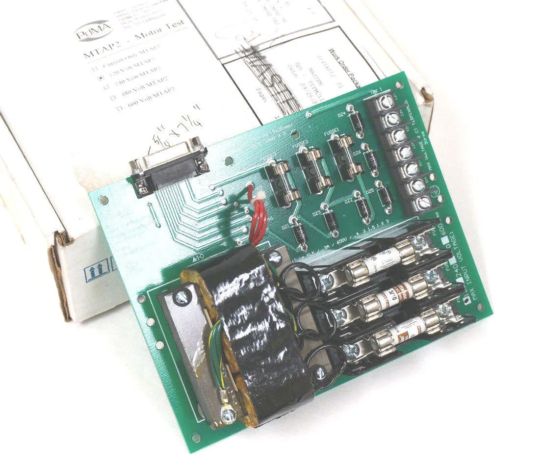 NEW PDMA CORPORATION MTAP2 MOTOR TESTER BOARD PCB-00322-REVC