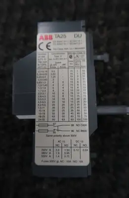 NEW ABB TA25DU1.0