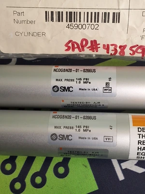 SMC NCDGBN20-01-0266US PNEUMATIC 30in AIR CYLINDER 45900702 - NEW