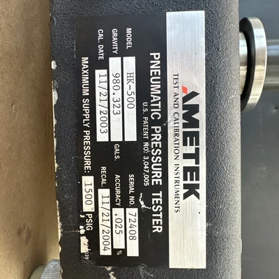 Used Ametek HK-500 Multi-function Process Calibrators Indiana US | J&J Industrial Supply #1332046