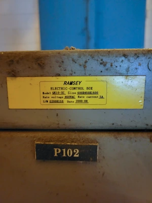 Used 2001 RAMSEY XR-125 Weigh Belt Feeder New York US | Solutions 4 Manufacturing #1406952