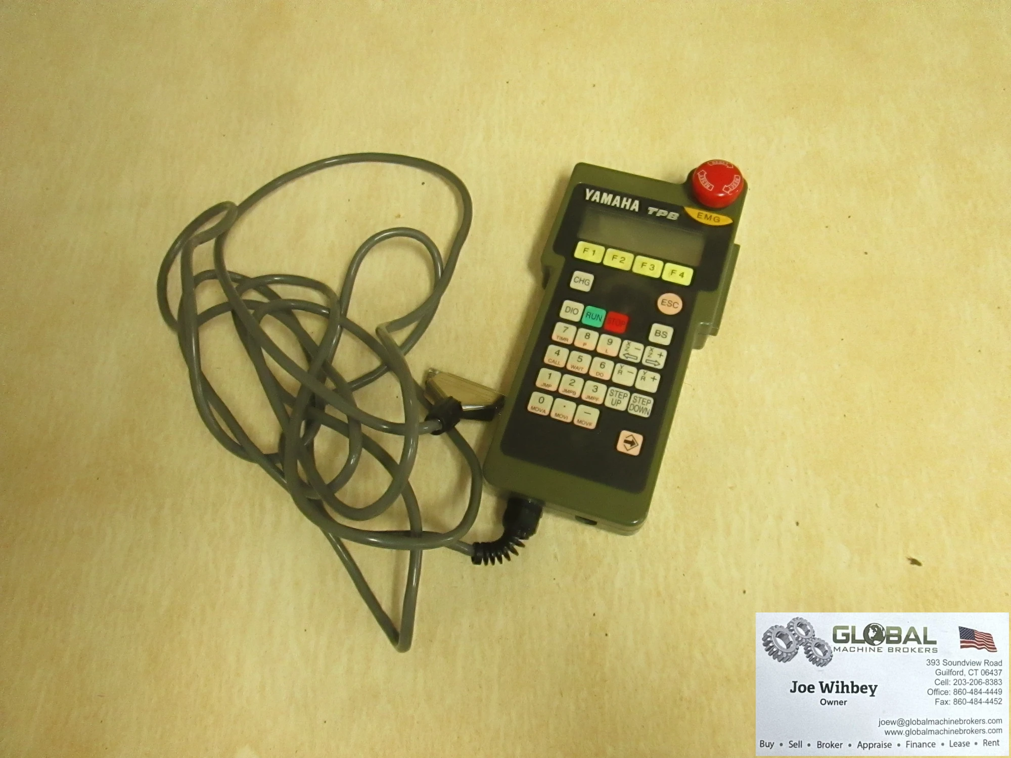 Yamaha TPB Hand Held Teaching Teach Programmable Controller Pendant Used