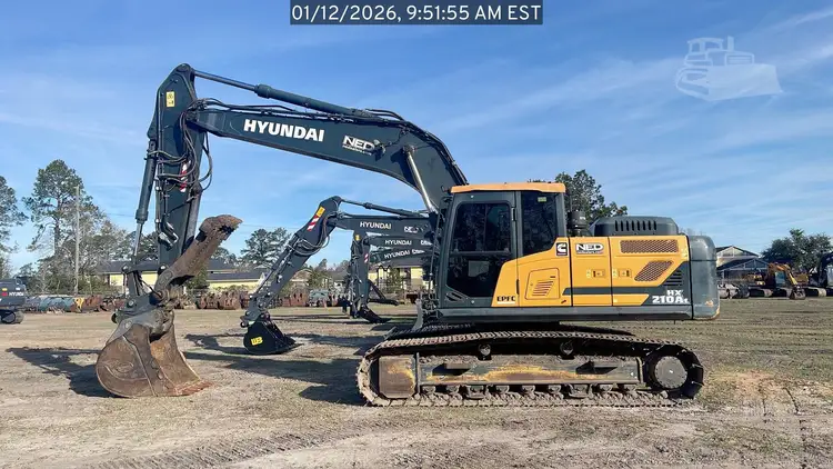 Used 2022 HYUNDAI HX210AL Crawler Excavators Georgia US | National Equipment Dealers #1422254