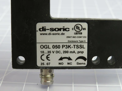 Used DI-SORIC _UNKNOWN_ Sensors | OCO Industrial #1695407