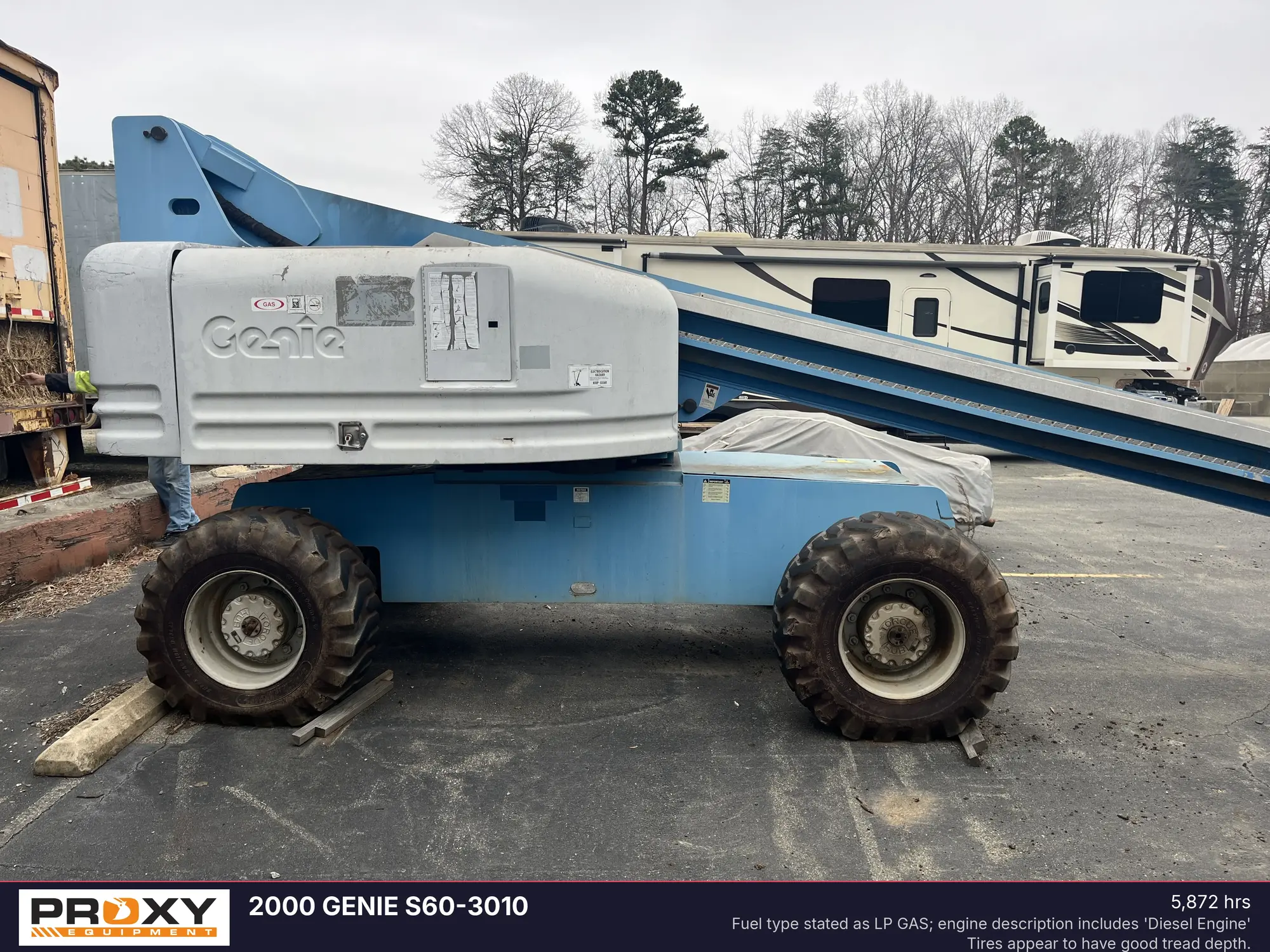 Used 2000 GENIE S60-3010 Telescopic Boom Lifts North Carolina US | Proxy Equipment #1385389