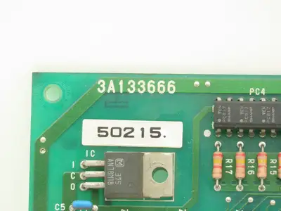 Mitsubishi Electric 50215 3A133666 PLC Circuit Board Add-on Control Module