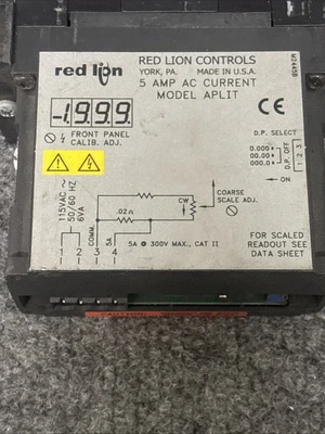Used Red Lion Controls APLIT405 Meters - Misc California US | Davliegogo LLC #1705897