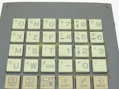 Fanuc A02B-0323-C120#T HMI Operator Control Panel Keypad Keyboard