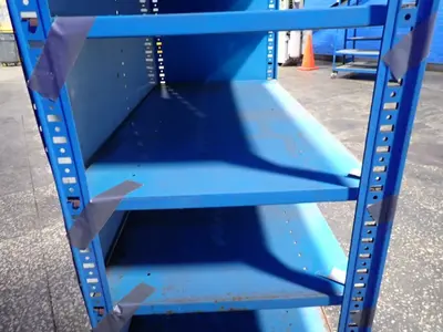 6 @ 23.75" X 47.25" Metal Shelving