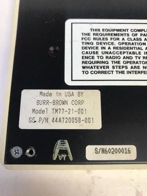 USED G.E. TM77-21-001