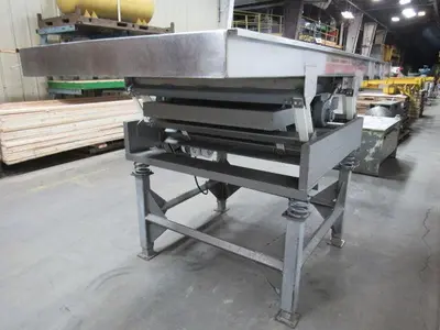 Griffin & Co. Vibratory Shaker Conveyor 53-1/2" W x 142"L 2HP Stainless Steel