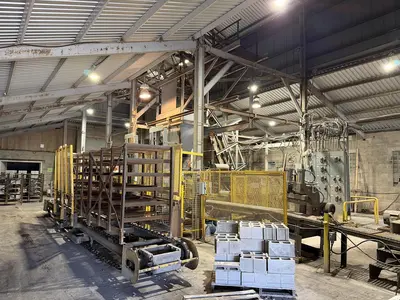 Used 2009 COLUMBIA 22 HF Block Making Machines Quebec CA | DIT Equip #1412386