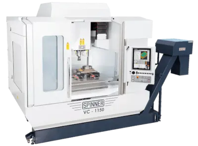 SPINNER VC1150-COMPACT Vertical Machining Centers | New Vision Machine Tools, LLC (2)