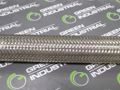 SEH 24" x 1-1/2" Stainless Steel Braided Hose Female to Female Surplus