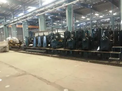 8.5" x .393" OTO Mills Tube Mill Line