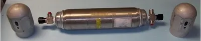 QTY. 1. SWAGELOK SAMPLE CYLINDER. DOT-3A1800, N660...