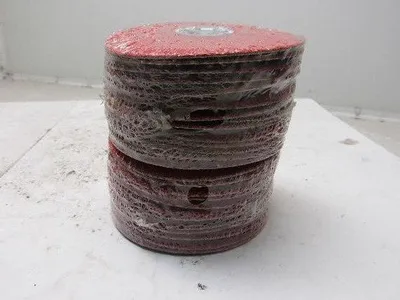 CGW 5" X5/8-11  36 Grit  Quick Lock Ceramic Blend Disc 12200 RPM Max lot of 25