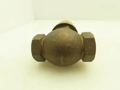 Valvaut Effepi Z200206 Pneumatic Air Controlled Globe Valve 3/4" NPT PTFE Bronze