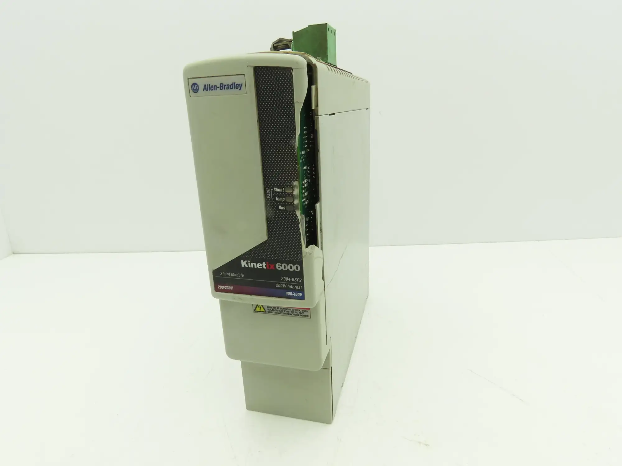 Allen Bradley 2094-BSP2 Shunt Module 480V 3PH 0-400Hz Ser A F/W 1.068 READ