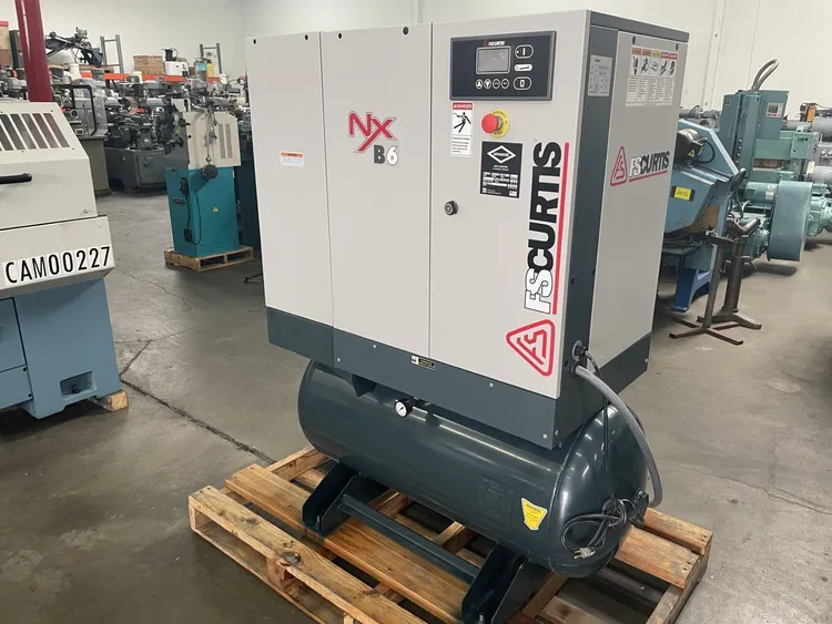 Used CURTIS NXB6 Tank Mounted Air Compressors California US | Wheeler Machinery Sales #1085499