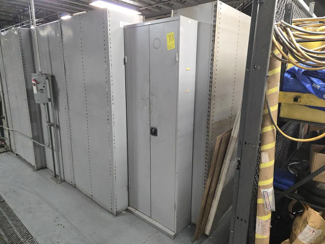 2-Door Cabinet and Contents