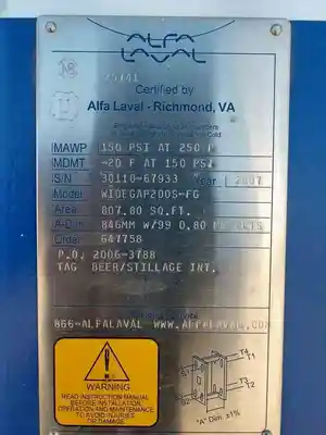 USED ALFA LAVAL WIDEGAP200S-FG
