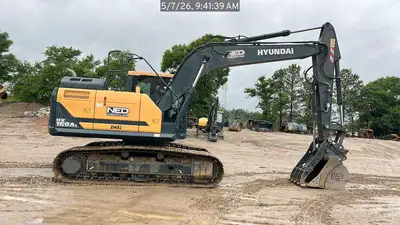 Used 2023 HYUNDAI HX160AL Crawler Excavators South Carolina US | National Equipment Dealers #1422294