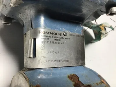 Rosemount 8711 Wafer Magnetic Flow Meter Transmitter 8711SSA015M1 8732EMT2A1M4