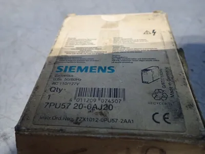 USED SIEMENS 7PU57 200AJ20
