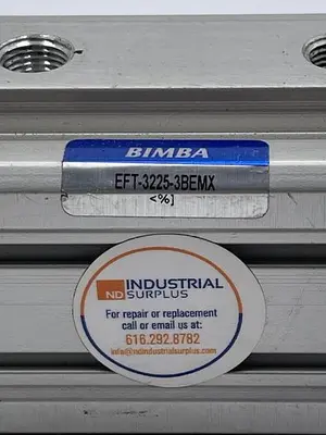 Used BIMBA BIMBA EFT-3225-3BEMX Pneumatic Cylinders | ND Industrial Surplus #1216219