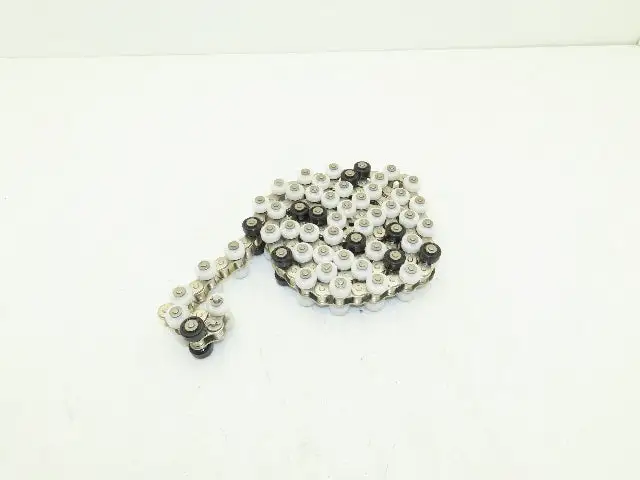 Tsubaki RS50 Chain Lambda Stainless Outboard Rollers 68" Long 50 Size