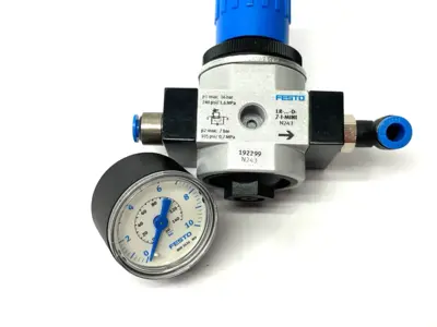 Used Festo Modular Pressure Regulator 1/8" Ports 192299 Air Pressure Regulators Michigan US | Maverick Industrial Sales #1398908