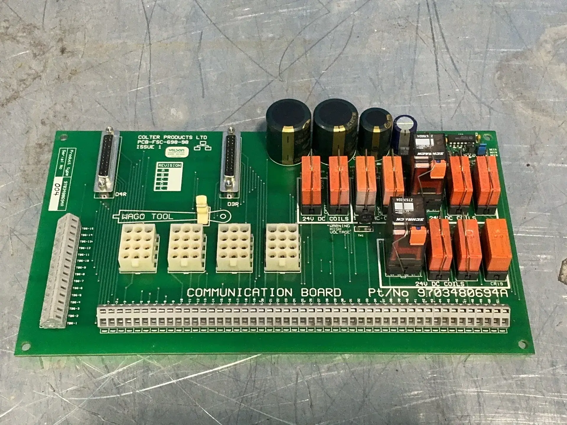 Used COLTER PRODUCTS PCBFSC69898 Printed Circuit Boards (PCB) Ohio US | HGR 24 #1358005