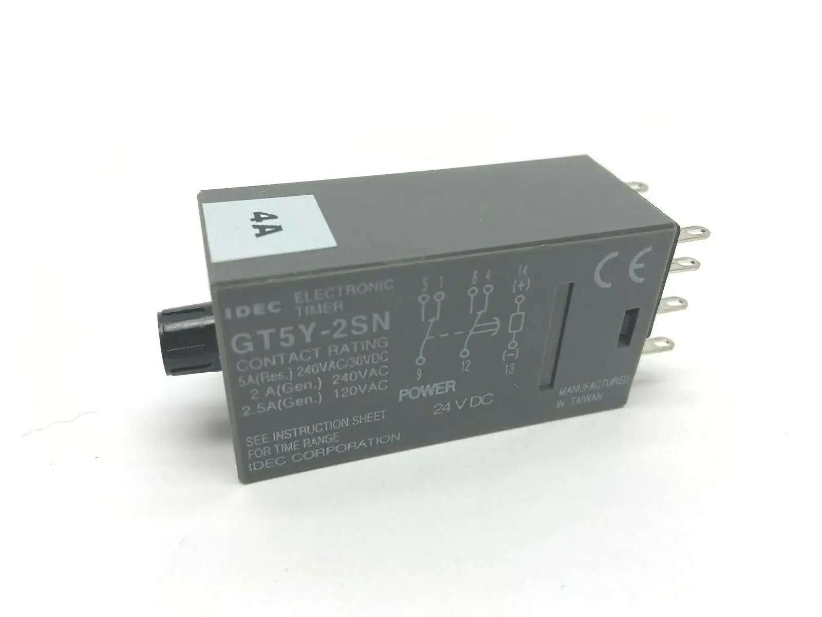 GT5Y-2SN1D24 | IDEC  Electronic Timer Relay 24VDC - Used