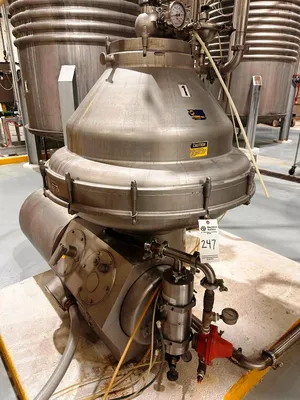 Alfa-Laval MRPX 417 TGV-74C warm milk separator, 316SS.