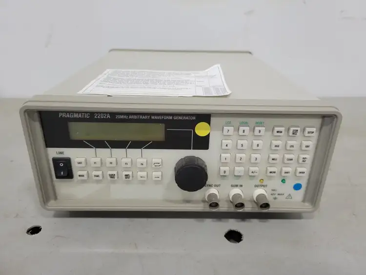 Used PRAGMATIC 2202A Test Equipment - Other British Columbia CA | Lenmark #277768