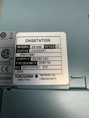YOKOGAWA DX1006 S2 Electrical/PLC/Automation | ESS Industrial Equipment Sales (6)