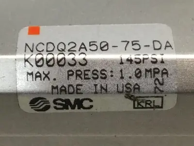 USED SMC NCDQ2A50-75-DA-K00033