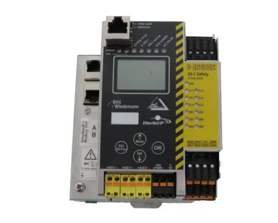 USED BIHL & WIEDEMANN BWU2821 GATEWAY MODBUS TCP