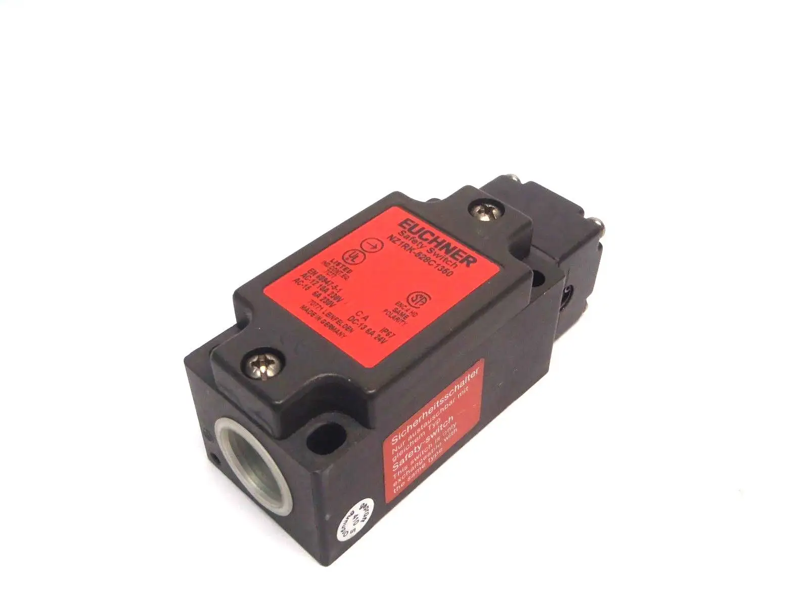 Used EUCHNER Safety Switch Interlock Guard w/ End Roller Switch Parts Michigan US | Maverick Industrial Sales #1410753