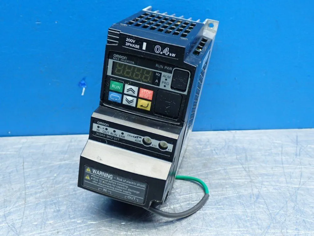 Used OMRON 3G3MX2A2004V1 Power Inverters | HGR 24 #747975