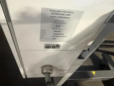USED 2018 HEIDELBERG STAHL SAK 66