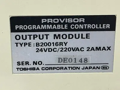USED TOSHIBA B20016RY