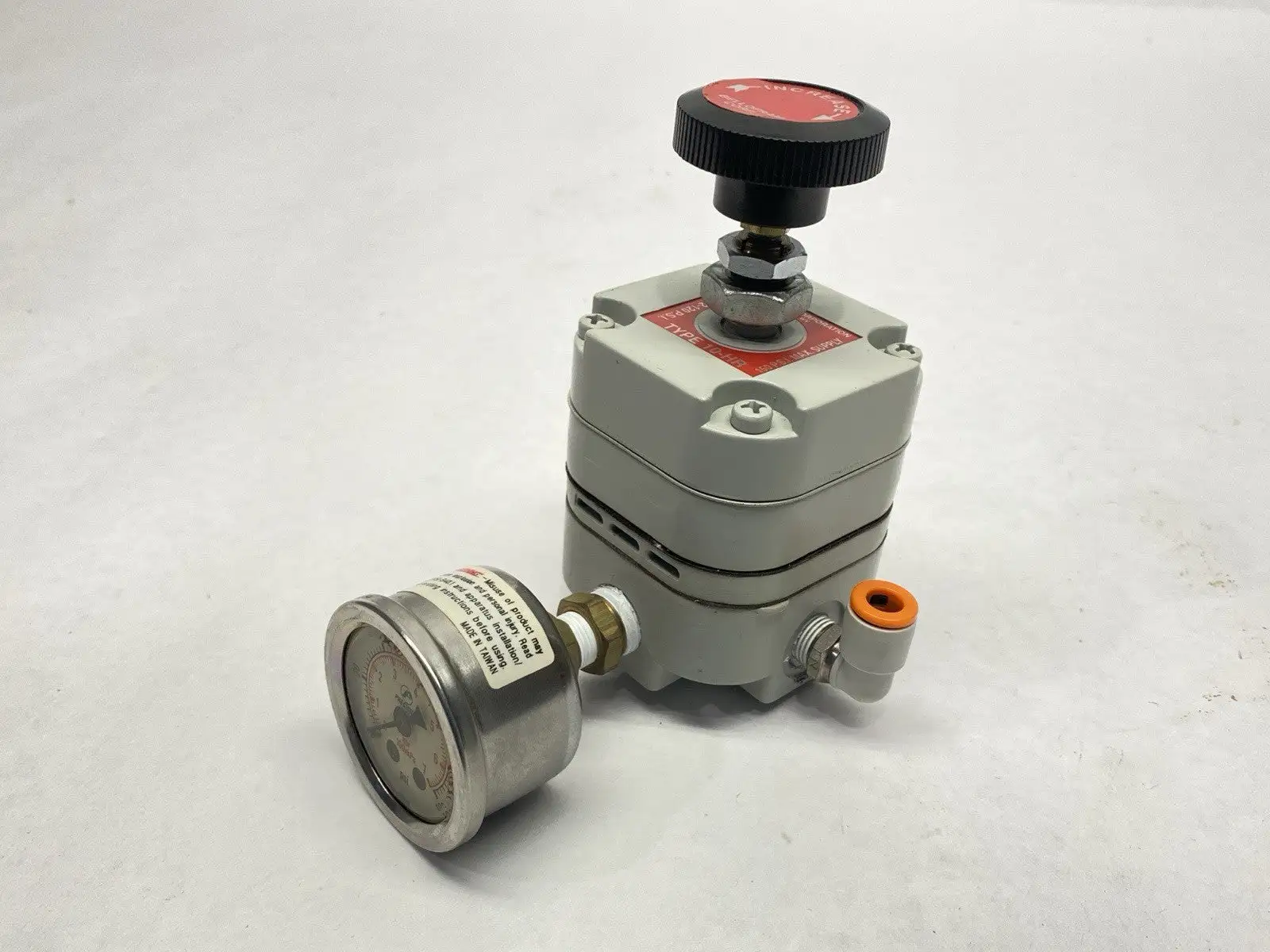 Type 10-HR | BelloFram  High Relief Capacity Precision Regulator 1/4" -  Used