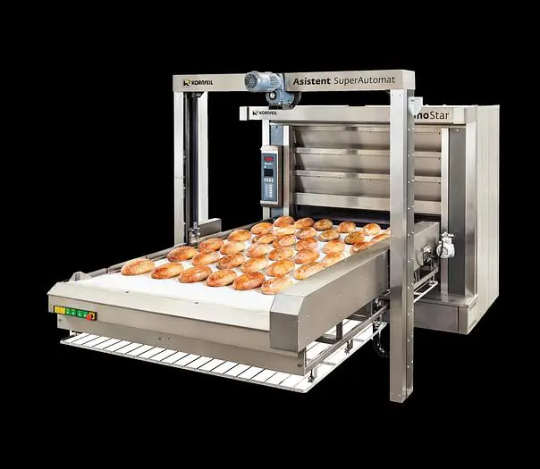 Kornfeil Thermostar Thermal Oil Deck Oven with Assistant Loader
