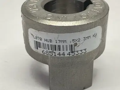 New | in-Stock LoveJoy Size L070 17MM Coupling Hub w/ 5MMx2.3MM Keyway LOT OF 2 Miscellaneous Equipment (Metalworking) Michigan US | Maverick Industrial Sales #1395677